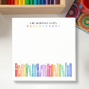 Search for back to school post it notes Rainbow colours