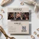 Search for beige business cards Salon
