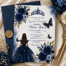 Search for butterfly princess invitations Gold