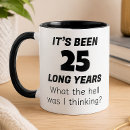 Search for 25th anniversary mugs 25 years