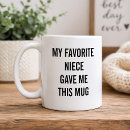 Search for funny niece mugs Birthday