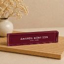 Search for luxury name plates Salon
