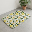Search for sunflower bath mats Yellow green