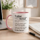 Search for leaving mugs Traitor