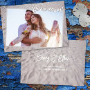 Search for beach wedding announcement cards Eloped