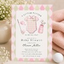Search for golf baby shower invitations Little putter