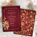 Search for gold embossed wedding invitations Luxury