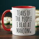 Search for mahjong mugs Humour