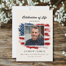 Search for memorial military invitations In loving memory