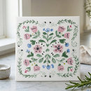 Search for pink floral tiles Kitchen backsplash