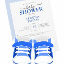 Search for blue shoe invitations Elegant