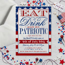 Search for patriotic invitations Bbq party