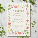 Search for vegetables invitations Greenery