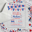 Search for 4th of july birthday invitations Memorial day birthday