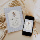 Search for pinstripe baby shower invitations For her