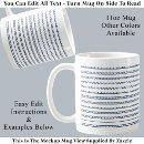 Search for n a mugs Text