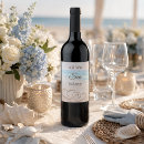 Search for beach wedding wine labels Watercolor
