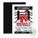 Search for boxing glove invitations Boy