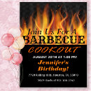 Search for cookout birthday invitations Barbecue