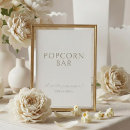 Search for popcorn bar wedding signs Modern