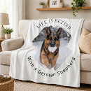 Search for german shepherd blankets Dog lover