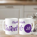 Search for sweet 16th mugs White