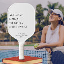 Search for funny pickleball paddles Cool