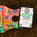 Search for festival birthday invitations Retro