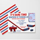 Search for ice hockey party invitations Goalie