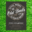 Search for funny golf birthday invitations Party