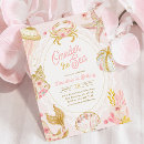 Search for seashell birthday invitations Oneder the sea