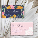 Search for unique pattern design business cards Makeup artist