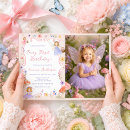 Search for woodland fairy birthday invitations Magical garden party