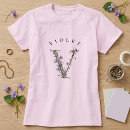 Search for violets tshirts Botanical