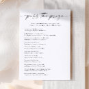 Search for prize Pass the poem
