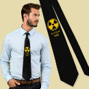 Search for radioactives ties Radiation