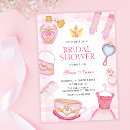 Search for princess bridal shower invitations Pink