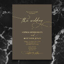 Search for brown wedding invitations Typography