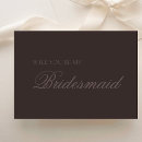 Search for dark brown invitations Typography