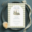 Search for golf cart invitations New to the club
