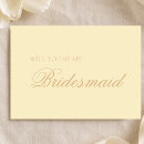 Search for bridesmaid cards Minimal