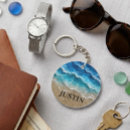 Search for wave key rings Beach