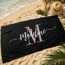 Search for beach towels Script