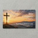 Search for crossed business cards For him