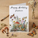 Search for mushroom birthday cards Fairytale
