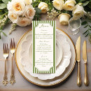 Search for vintage wedding menus Retro