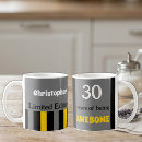 Search for gray yellow mugs For him