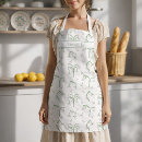 Search for dropping aprons For her