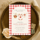 Search for apple picking invitations Apple of our eye