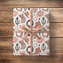 Search for western cowboy wrapping paper Southwestern